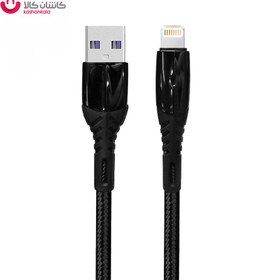 تصویر کابل تبدیل USB به لایتنینگ بیاند مدل BA-504 طول 1 متر ا Beyond BA-504 USB To Lightining Cable 1m Beyond BA-504 USB To Lightining Cable 1m