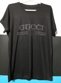 تصویر تی شرت زنانه مدل gucci 
