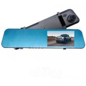 تصویر آینه مانیتور دار خودرو ۳ لنز صفحه لمسی 