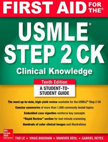 تصویر دانلود کتاب First Aid for the USMLE Step 2 CK by 2023 