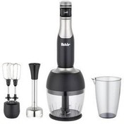 تصویر ست مخلوط کن LUCCA SET BLACK & SILVER فکر Fakir 