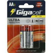 تصویر باتری دوتایی قلمی Gigacell Ultra Heavy Duty R6 1.5V AA ا Gigacell Ultra Heavy Duty R6 1.5V AA Battery Gigacell Ultra Heavy Duty R6 1.5V AA Battery