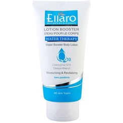 تصویر لوسیون بدن آبرسان و مرطوب کننده حاوی کوآنزیم Q10 الارو|Ellaro water booster body lotion With Q10 