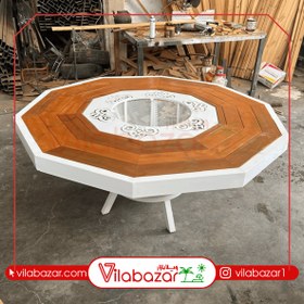 تصویر آتشدان گازی ویژه 8 ضلعی 