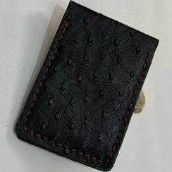 تصویر جاکارتی چرم شترمرغ 