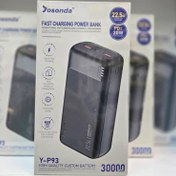 تصویر پاوربانک یوسوندا yosonda yp93 ظرفیت 30000میلی امپر 22.5وات 