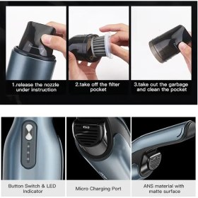 تصویر جارو فندکی خودرو یسیدو مدل VC01 