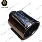 تصویر سر اگزوز بیضی ریموس 206 . برند ttn Exhaust Remus for peugeot 206 and 207