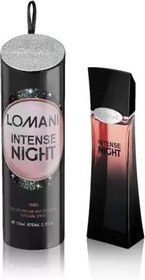 تصویر عطر زنانه اینتنس نایت اصل و اورجینال شرکت لومانی پاریس ادوپرفیوم حجم 100 میل LOMANI INTENSE NIGHT 