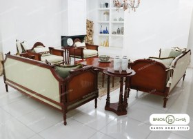 تصویر مبل کلاسیک جدید اولگا و کاجی 