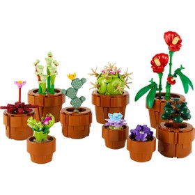 تصویر لگو سری آیکون مدل گلهای کوچک ۱۰۳۲۹ - LEGO® Icons Tiny Plants 10329 758 قطعه