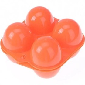 تصویر جا تخم مرغی ۴تایی نشکن - آبی Unbreakable 4-piece climbing egg holder