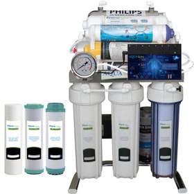 تصویر دستگاه تصفیه کننده آب آکوآ اسپرینگ مدل BXN10 به همراه فیلتر تصفیه آب کد 01 مجموعه 3 عددی 