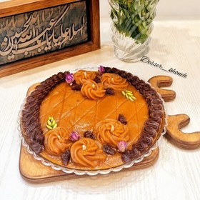 تصویر حلوا سه آرد مجلسی هزینه ارسال به صورت پس کرایه بعد از حمل 