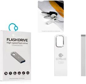 تصویر فلش مموری 128 گیگابایت یو اس بی 3.0 کوتتسی Coteetci USB 3.0 flash Drive CS8831-128G 