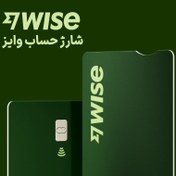 تصویر شارژ حساب وایز Wise 