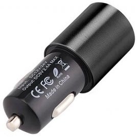 تصویر شارژر فندکی Awei C-100 Awei C-100 dual USB car charger