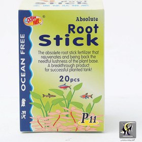 تصویر کود زیر بستر آکواریوم پلنت روت استیک P11 اوشن فری Ocean Free P11 ABSOLUTE ROOT STICK