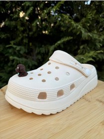 تصویر هدیه مفهومی کراکس Crocs اورجینال brownpoddle 