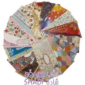 تصویر پاکت پول گلدار 100تایی 