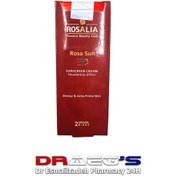 تصویر ضد آفتاب رزالیا بی رنگ spf50(ضد تعریق) 