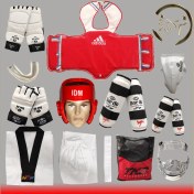 تصویر پک مبتدی تکواندو قرمز 