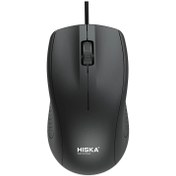 تصویر موس Hiska HX-MO100 ا Hiska HX-MO100 Wired mouse Hiska HX-MO100 Wired mouse
