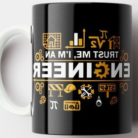 تصویر ماگ طرح زیبا مهندس کد 462 