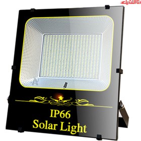 تصویر پروژکتور 300 وات خورشیدی ریموت دار Solar Light 