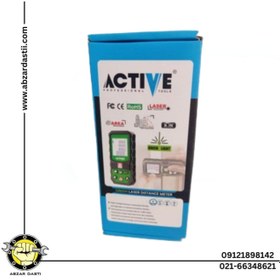 تصویر متر لیزری شارژی AC-7460G اکتیو (60 متری) Cordless laser distance meter AC-7460G active