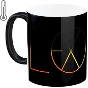 تصویر ماگ(قاشق و جعبه رایگان) حرارتی آبنبات رنگی EXO کد MKSA0062 (قاشق و جعبه رایگان)