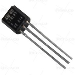 تصویر آی سی 78L05 TO-92 IC 78L05 TO-92