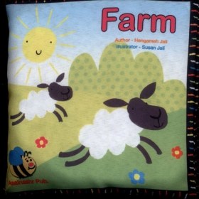 تصویر کتاب پارچه ای(‌مزرعه)عسل نشر 