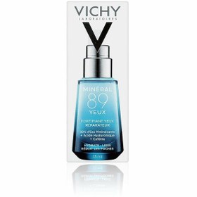 تصویر ژل کرم ‌دور چشم ویشی Vichy Mineral 89 حجم 15 میل اصل Vichy Minéral 89 Eyes with Hyaluronic Acid + Caffeine-15ML