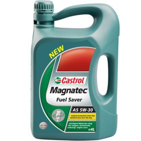 تصویر روغن موتور کاسترول مدل Magnatec 5W30 SN حجم 1 لیتر Castrol engine oil model Magnatec 5W30 SN volume 1 liter