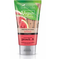 تصویر اسکراب بدن عصاره هندوانه بی یلندا bielenda VEGAN FRIENDLY WATERMELON BODY SCRUB WITH PROVITAMIN A