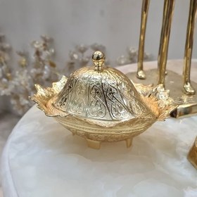 تصویر قندان بیضی بست 