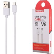 تصویر کابل میکرو یو اس بی فست شارژ ریمکس V8-05 طول 0.5 متر Remax V8-05 0.5m MicroUSB Cable