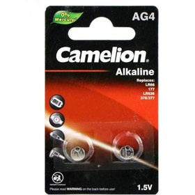 تصویر باتری ساعت کملیون مدل AG4 بسته 2 عددی ا Camelion AG4 Watch Battery Pack Of 2 Camelion AG4 Watch Battery Pack Of 2