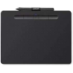 تصویر قلم نوری وکام Wacom Intuos Medium CTL-6100K-B Graphic Tablet with Pen black 