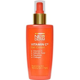 تصویر ژل کرم ویتامین سی پلاس نئودرم|Neuderm vitamin c plus gel cream 