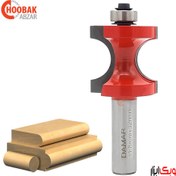تصویر تیغ پروفیل لبه دامار مدل DM403184B سایز شفت 12 Bull Nose Bit