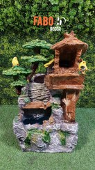 تصویر آبنما پلی استر رومیزی با قابلیت نور پردازی کد 341 