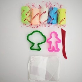 تصویر خمیر کلی سطلی ۵ رنگ کنکو – کد ۵۵۹۸ 