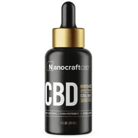 تصویر روغن سی بی دی نانوکرفت 3000 میلی گرم NANOCRAFT CBD 