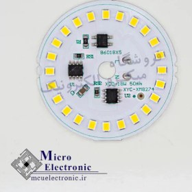 تصویر چیپ ال ای دی ۱۸ وات DOB سفید و آفتابی 