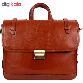 تصویر کیف اداری چرم زانکو کد 107207 - مشکی 