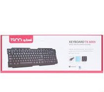 تصویر کیبورد تسکو مدل TK 8009 با حروف فارسی TSCO TK 8009 Keyboard With Persian Letters