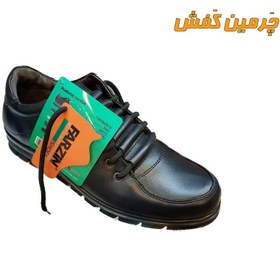 تصویر کفش تمام چرم مردانه فرزین مدل نایس بندی کد 20219 + رنگبندی Farzin men's leather shoes, Nice model