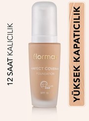 تصویر کرم پودر مات فلورمار مدل Perfect Coverage شماره 101 Flormar Perfect Coverage Foundation 101